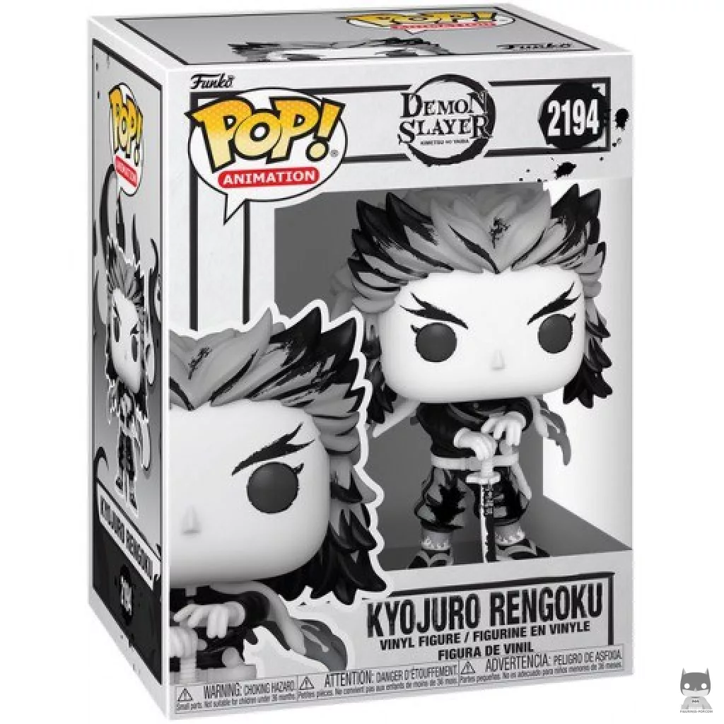 Kyojuro Rengoku (Sumi-Ink) Funko Pop! figure in its box