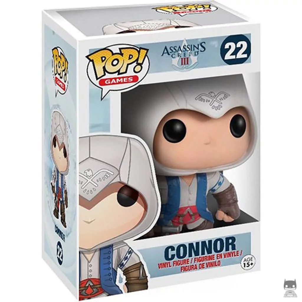 Connor Kenway Funko Pop! figure in its box
