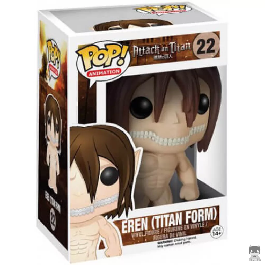 Eren (Titan Form) Funko Pop! figure in its box
