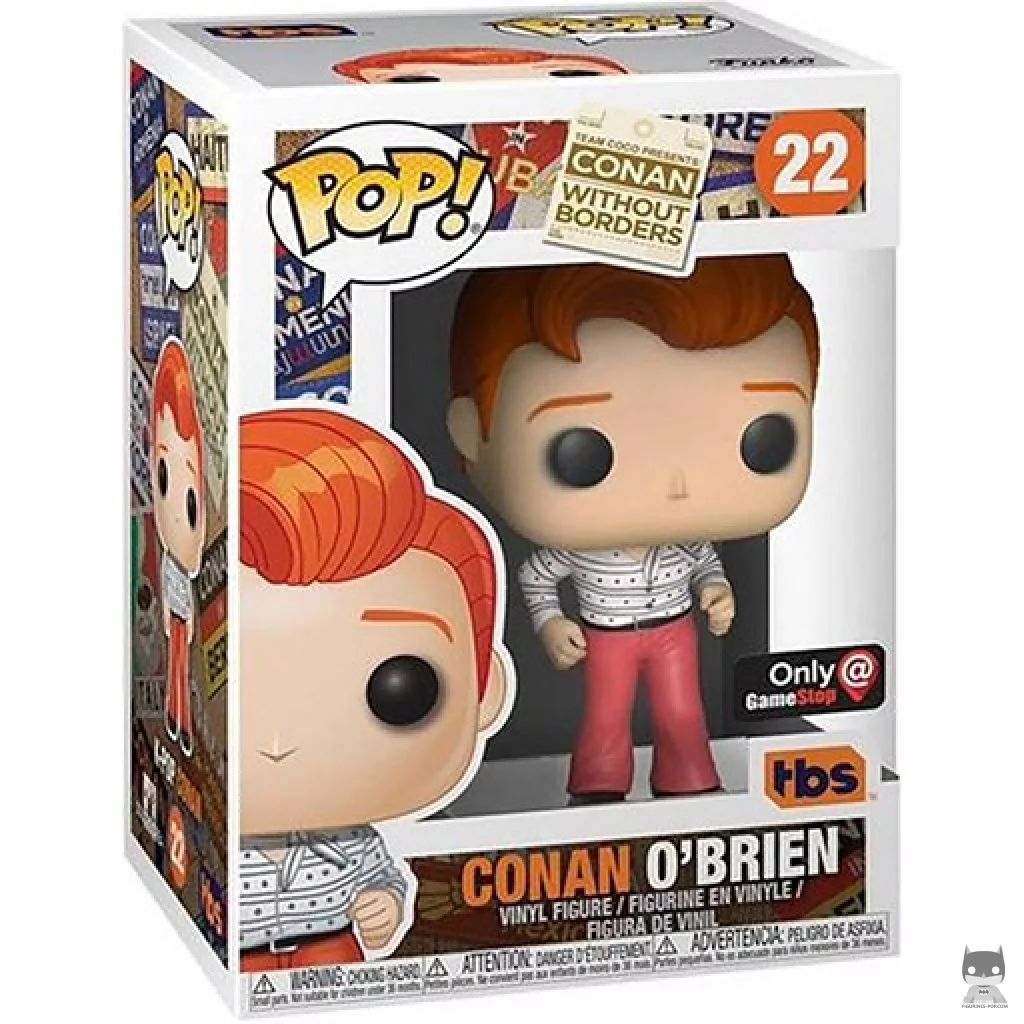Conan O'Brien K-Pop Funko Pop! figure in its box