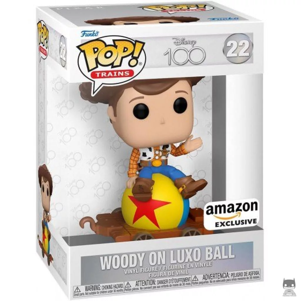Woody on Luxo Ball Funko Pop! figure in its box