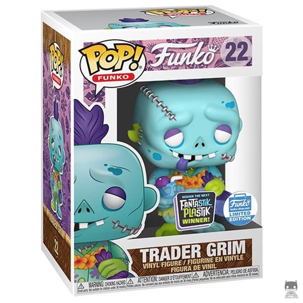 Trader Grim Funko Pop! figure in its box