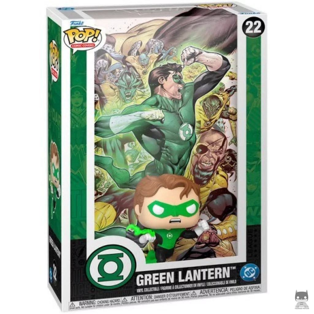 Green Lantern - Comic Cover Funko Pop! figure in its box