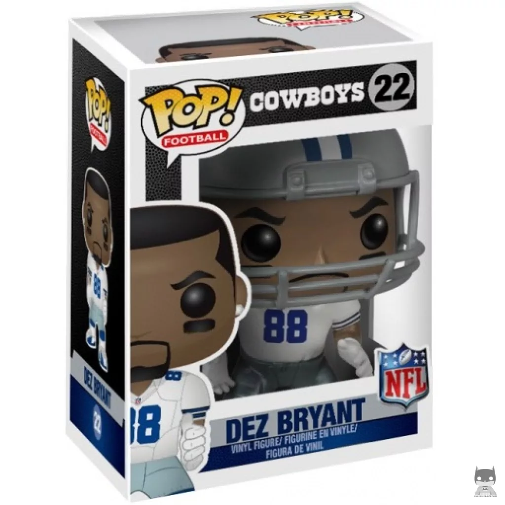 Dez Bryant Funko Pop! figure in its box