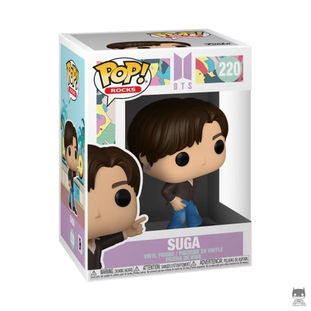 Suga (Dynamite) Funko Pop! figure in its box