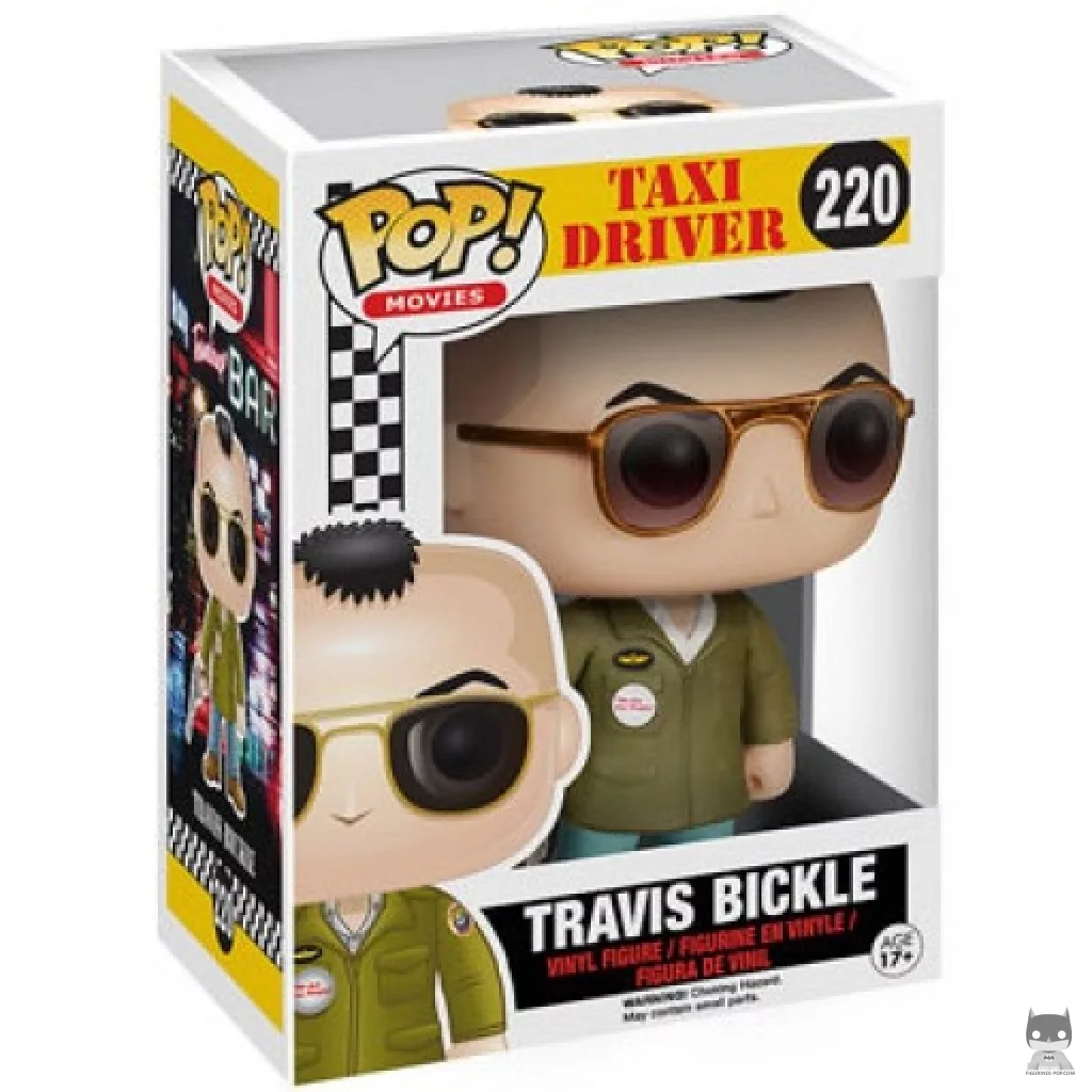 Travis Bickle Funko Pop! figure in its box