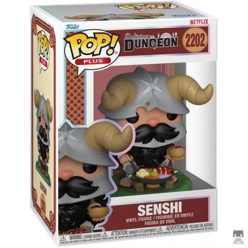 Senshi Funko Pop! figure in its box