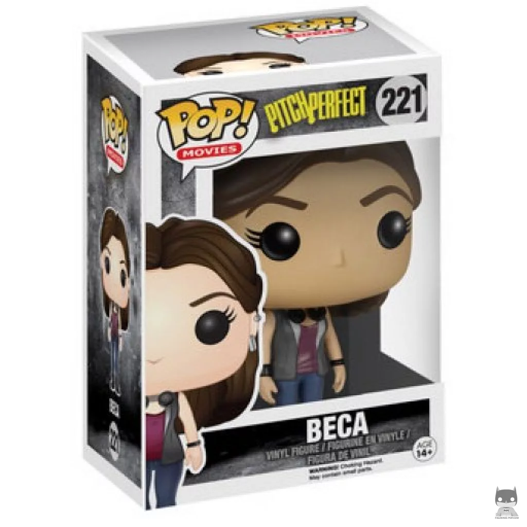 Beca Mitchell Funko Pop! figure in its box