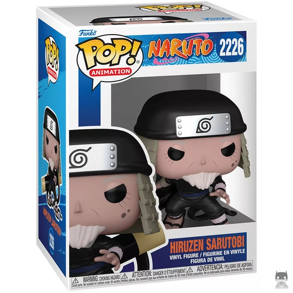 Hiruzen Sarutobi Funko Pop! figure in its box
