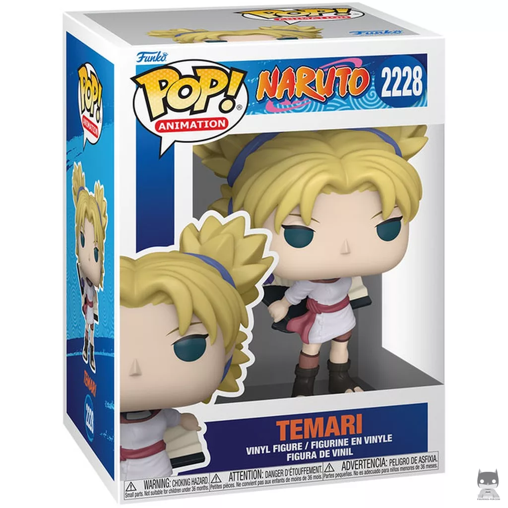 Temari Funko Pop! figure in its box