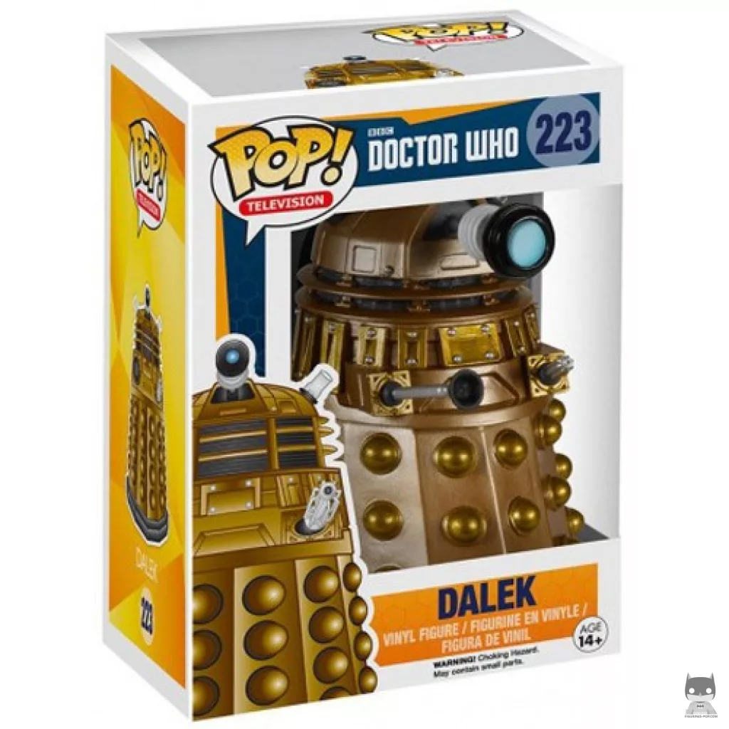 Dalek Funko Pop! figure in its box