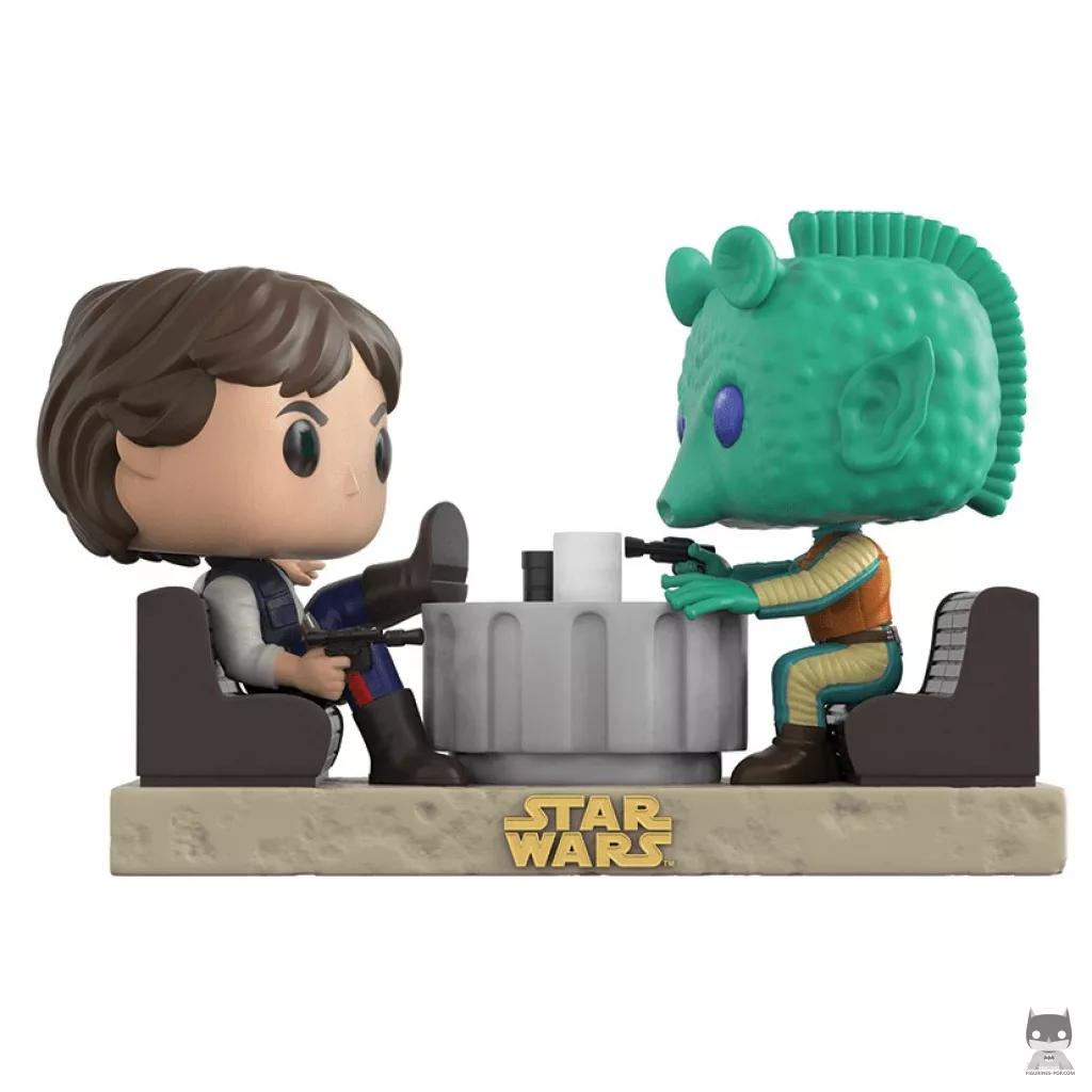Han Solo & Greedo Cantina Face Off Funko Pop! figure (Star Wars: Episode IV, A New Hope)