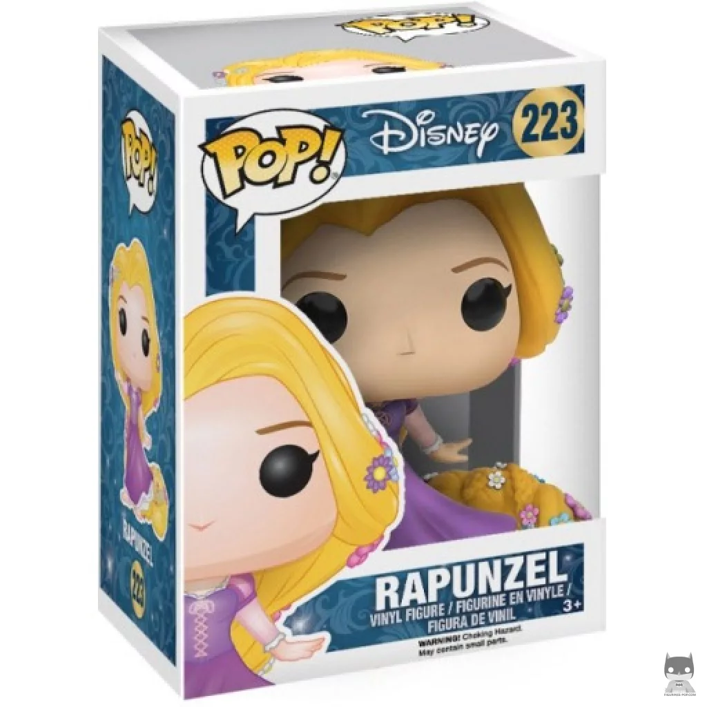 Rapunzel Funko Pop! figure in its box
