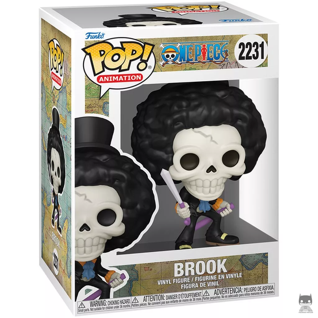 Brook Funko Pop! figure in its box