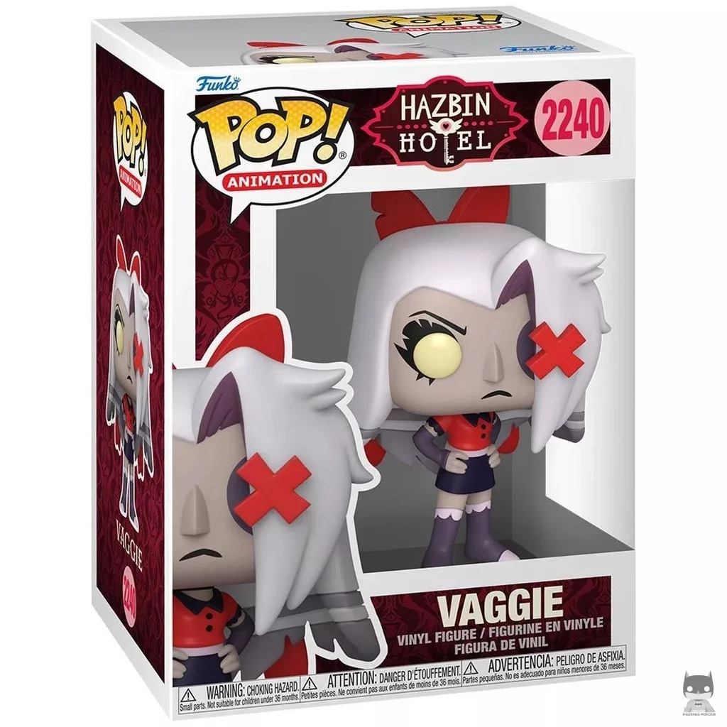 Vaggie Funko Pop! figure in its box