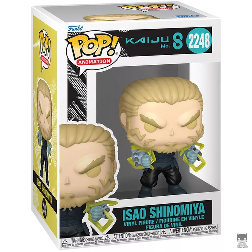 Isao Shinomiya Funko Pop! figure in its box