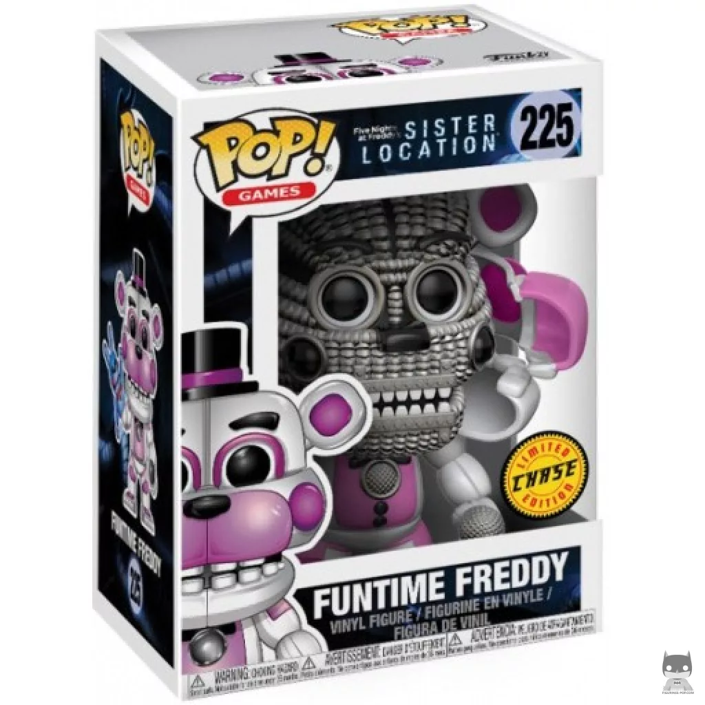 Funtime Freddy (Chase) Funko Pop! figure in its box
