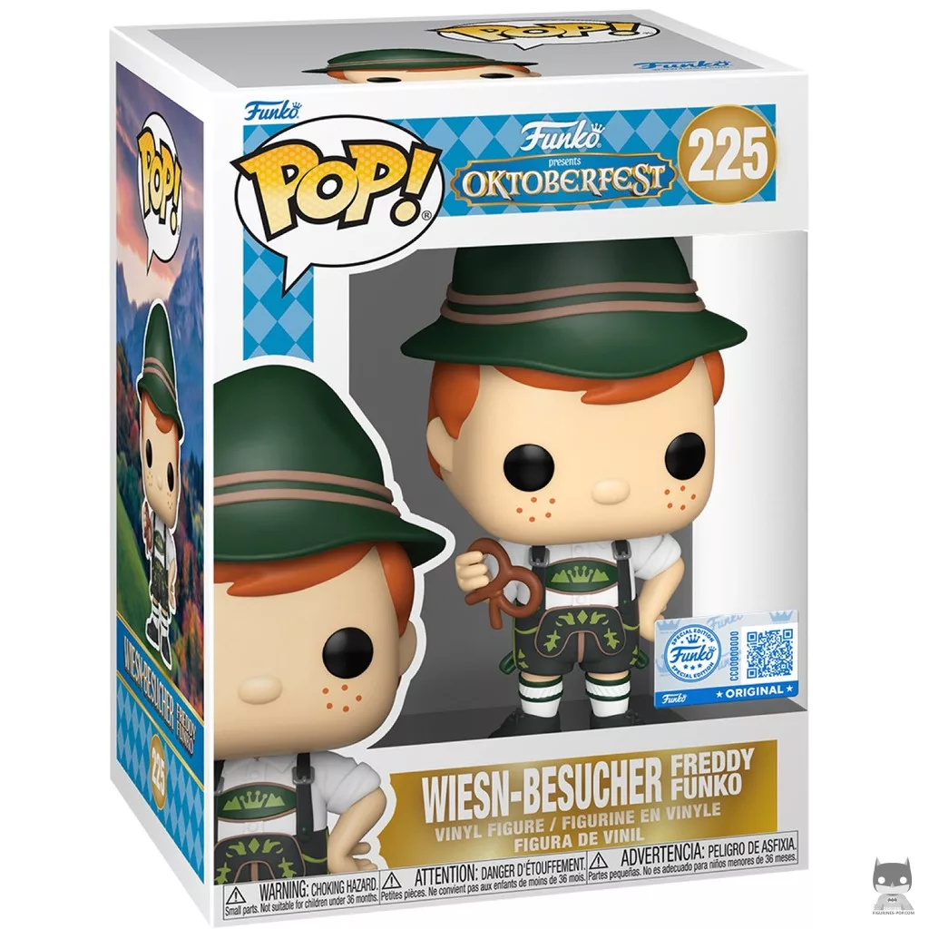 Wiesn-Besucher Freddy Funko Funko Pop! figure in its box