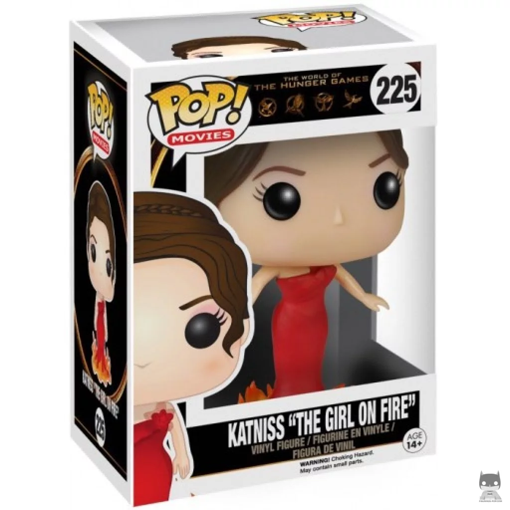 Katniss Girl on Fire Funko Pop! figure in its box