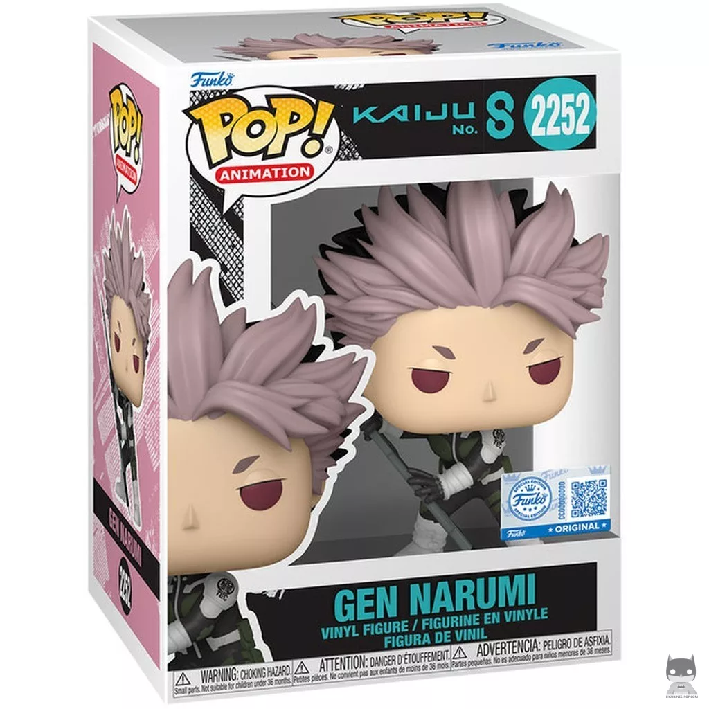 Gen Narumi Funko Pop! figure in its box