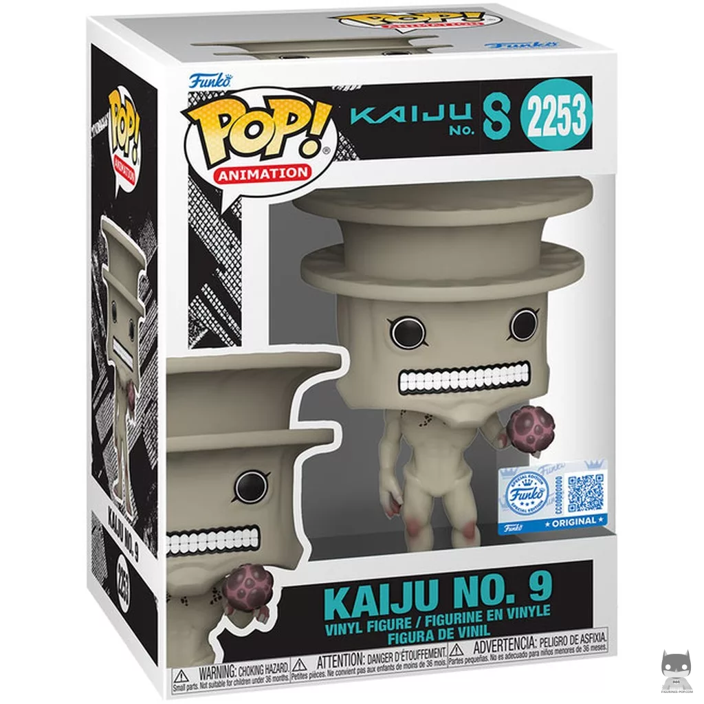 Kaiju No. 9 Funko Pop! figure in its box