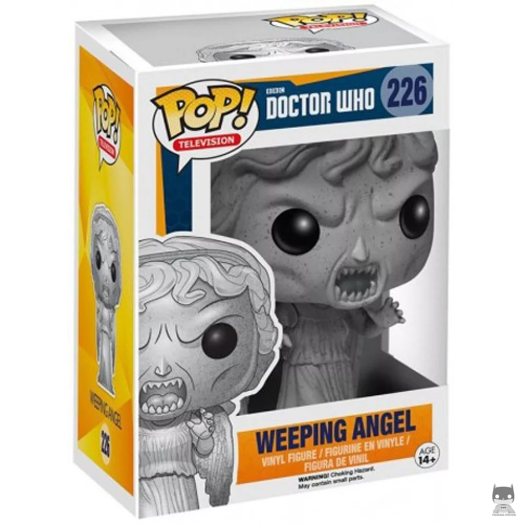Weeping Angel Funko Pop! figure in its box