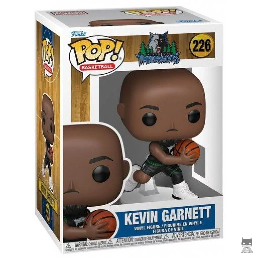Kevin Garnett Funko Pop! figure in its box