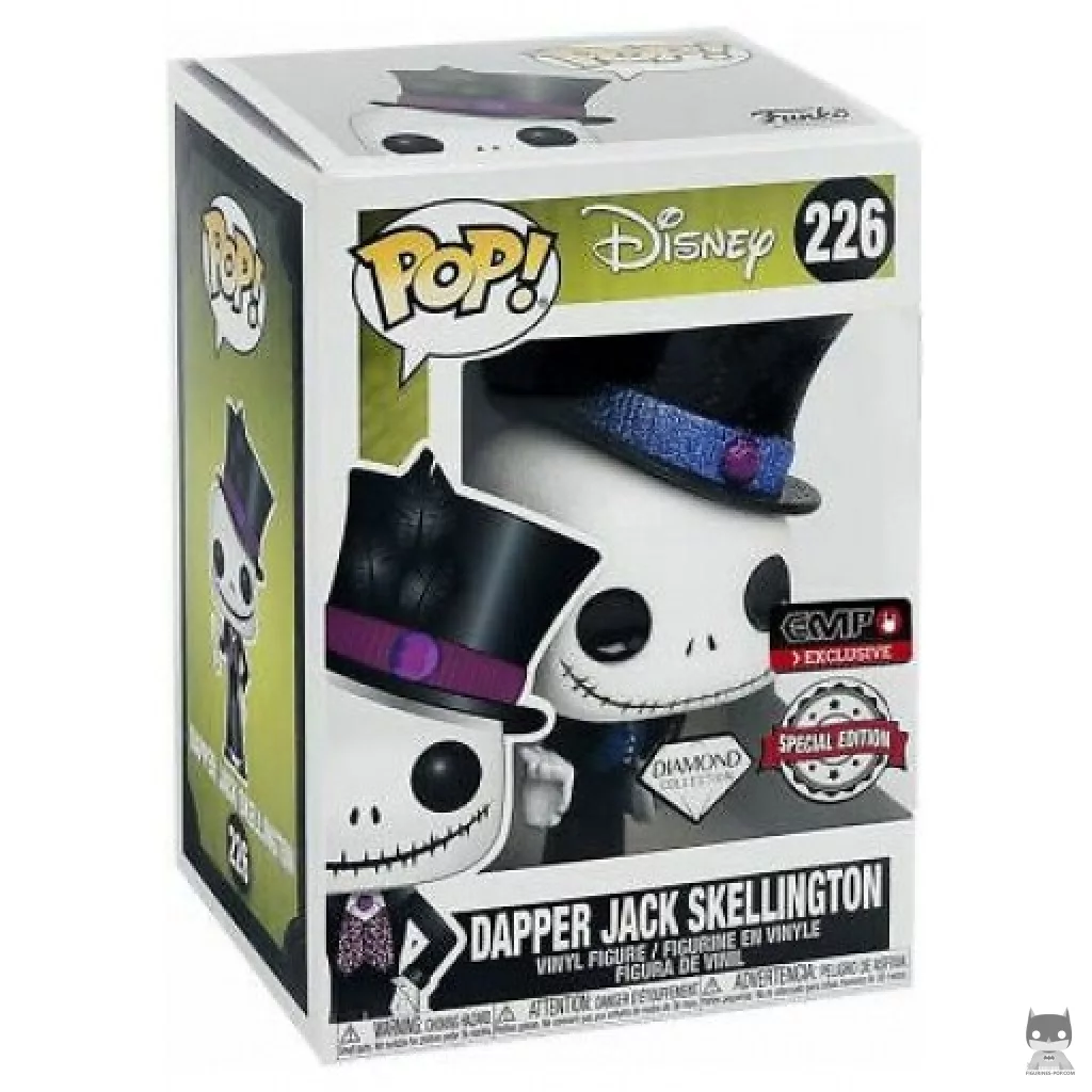 Dapper Jack (Diamond Glitter) Funko Pop! figure in its box