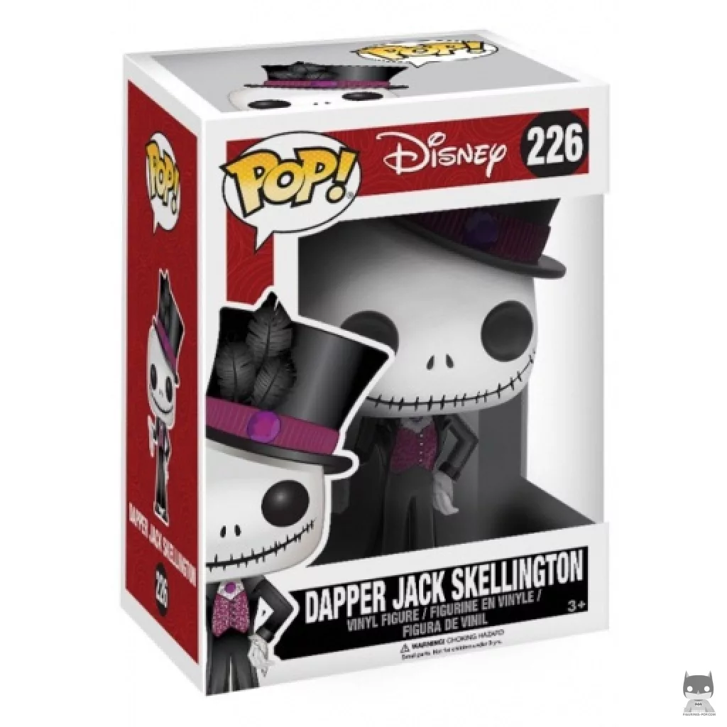 Dapper Jack Skellington Funko Pop! figure in its box