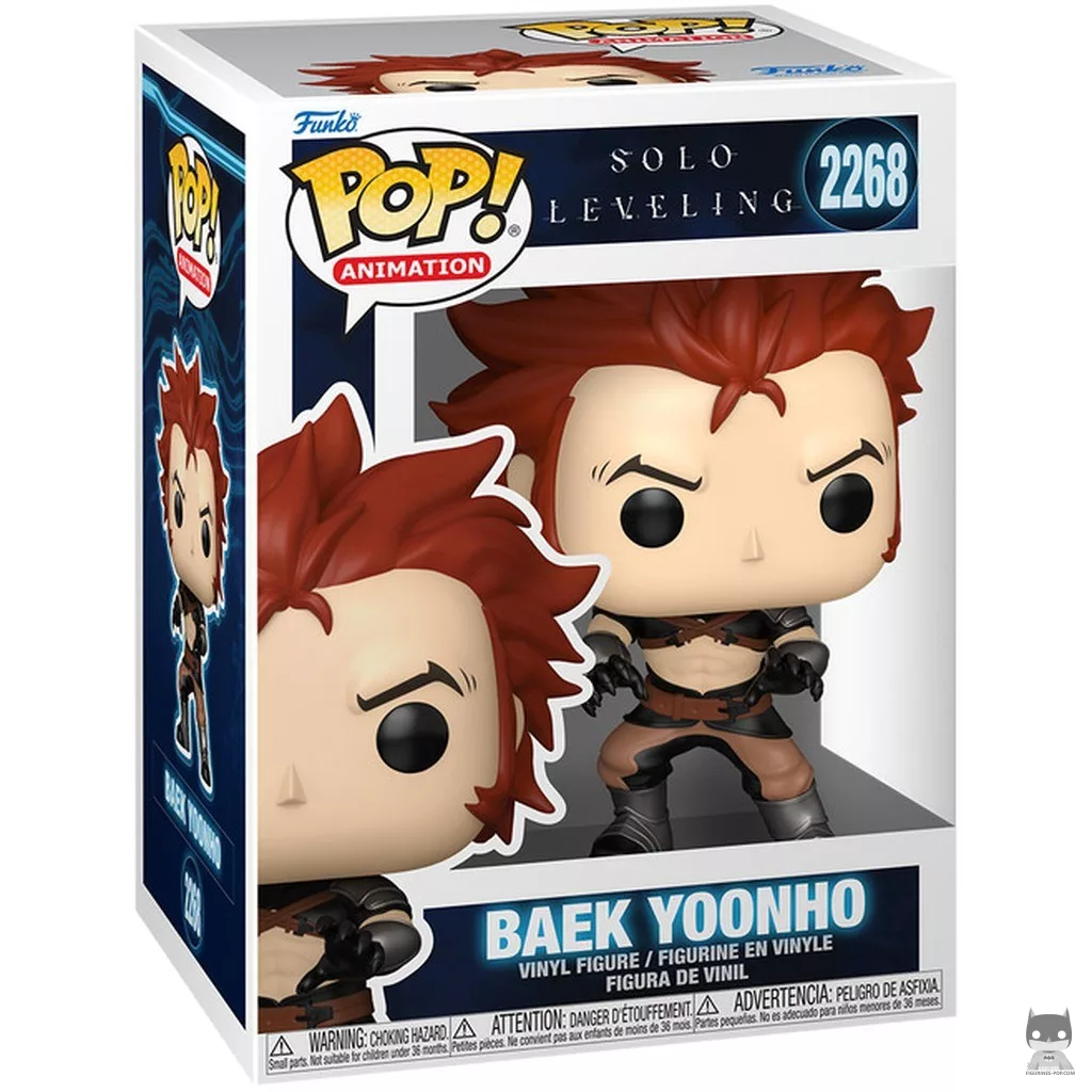 Baek Yoonho Funko Pop! figure in its box