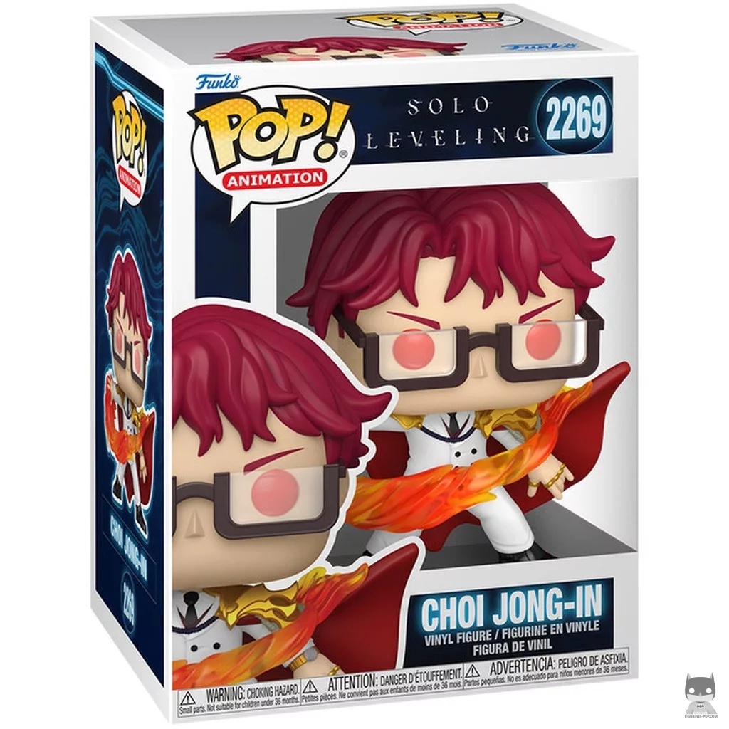 Choi Jong-in Funko Pop! figure in its box