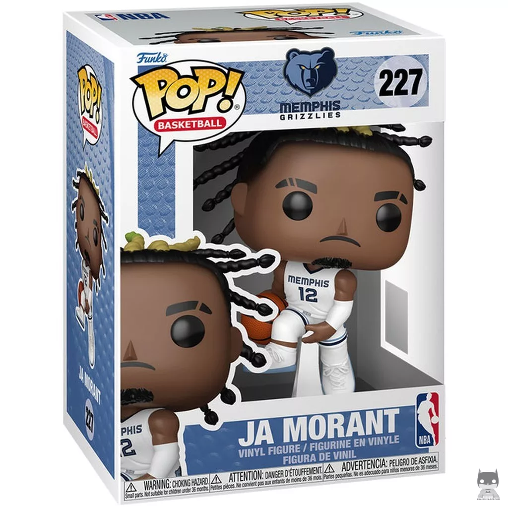 Ja Morant Funko Pop! figure in its box