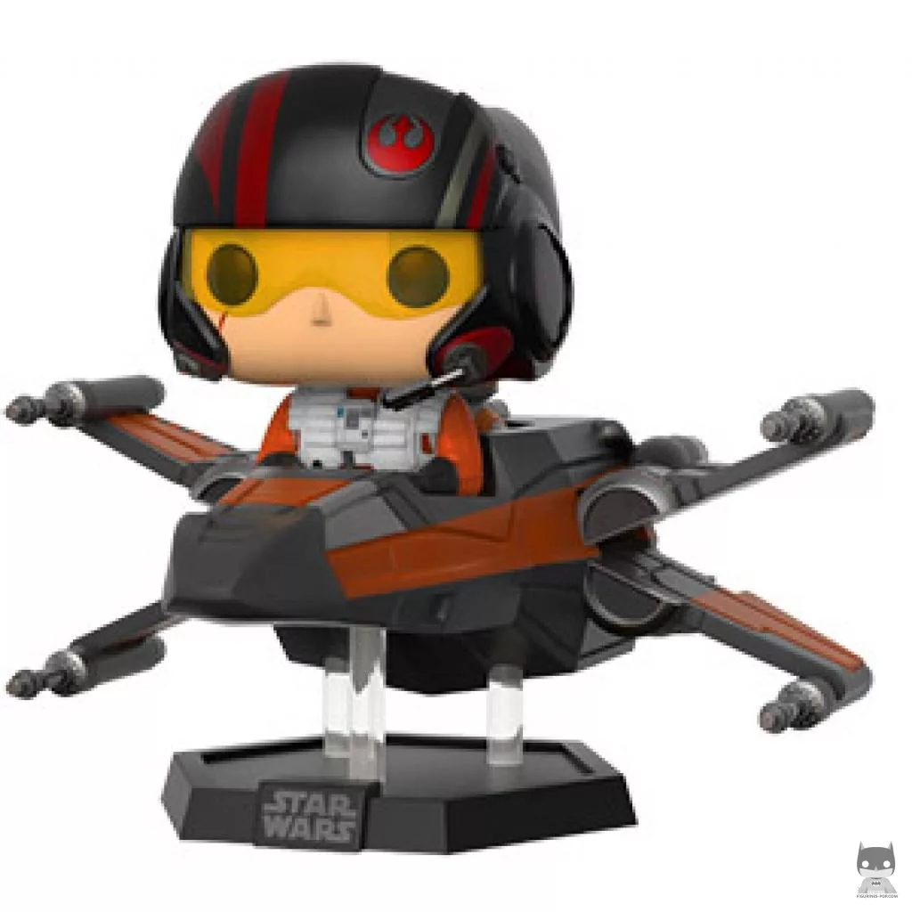Poe Dameron with X-Wing Funko Pop! figure (Star Wars: Episode VIII, The Last Jedi)