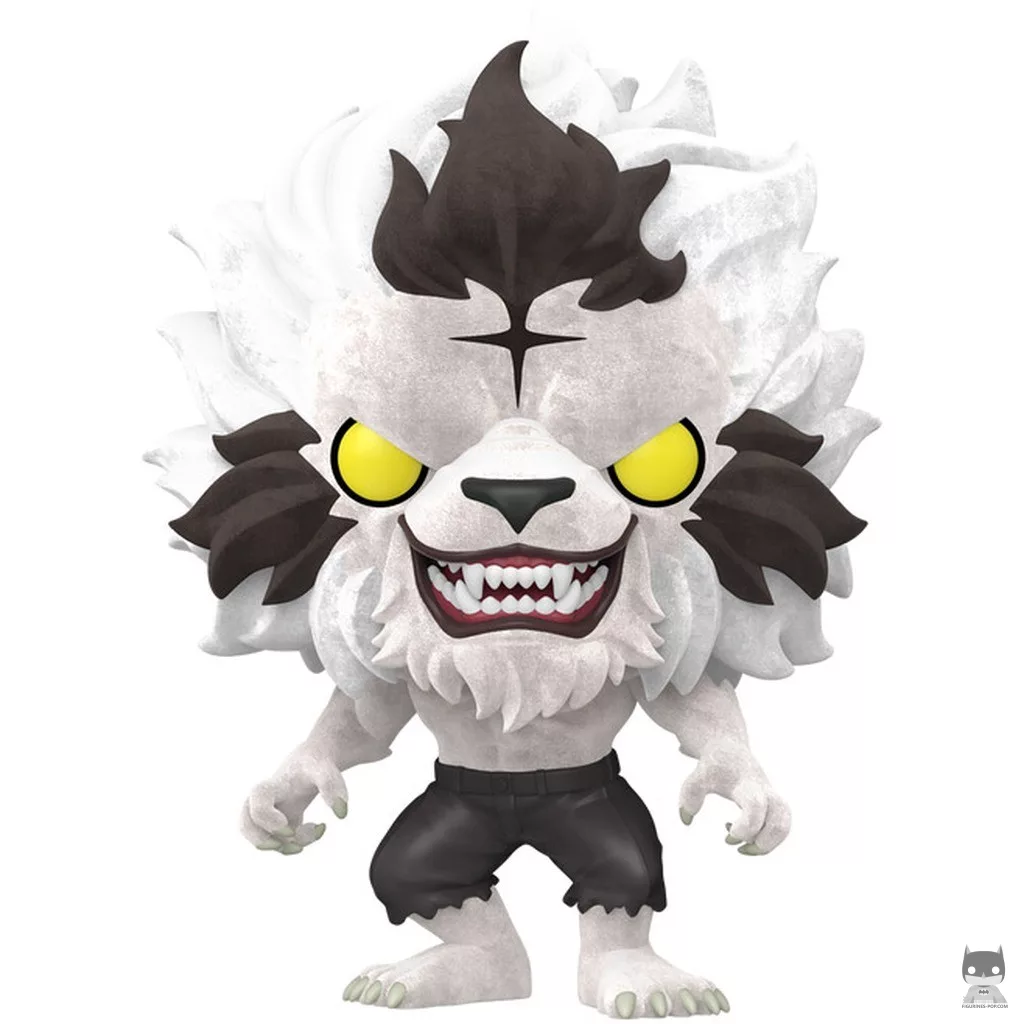Baek Yoonho (Silver Mane) (Chase & Flocked) Funko Pop! figure (Solo Leveling)