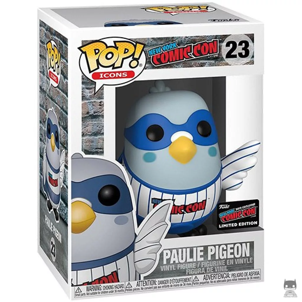 Paulie Pigeon (Jersey) Funko Pop! figure in its box