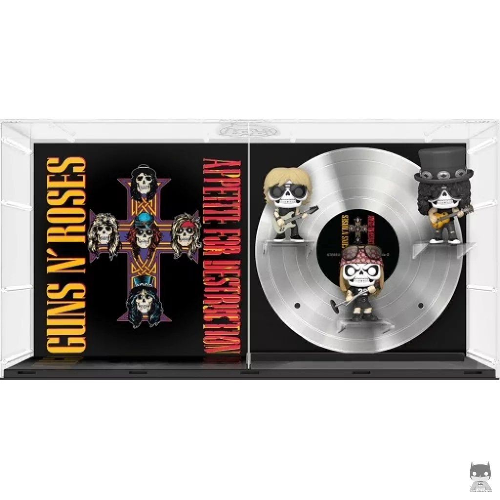 Guns
  N' Roses : Appetite for Destruction (Axl Rose, Slash & Duff McKagan) Funko Pop! figure (Guns N Roses)
