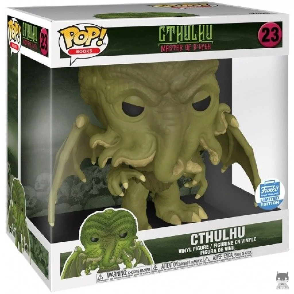 Cthulhu (Supersized) Funko Pop! figure in its box