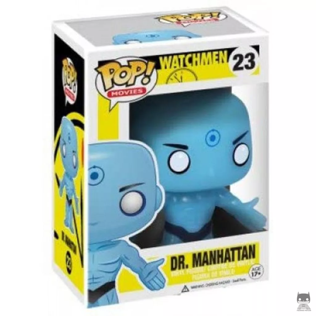 Dr. Manhattan Funko Pop! figure in its box