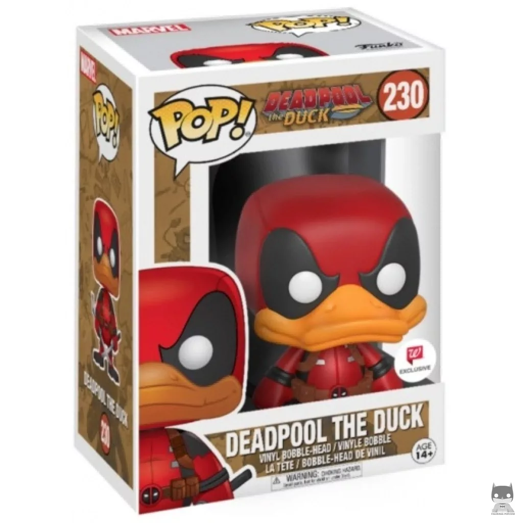 Deadpool the Duck Funko Pop! figure in its box
