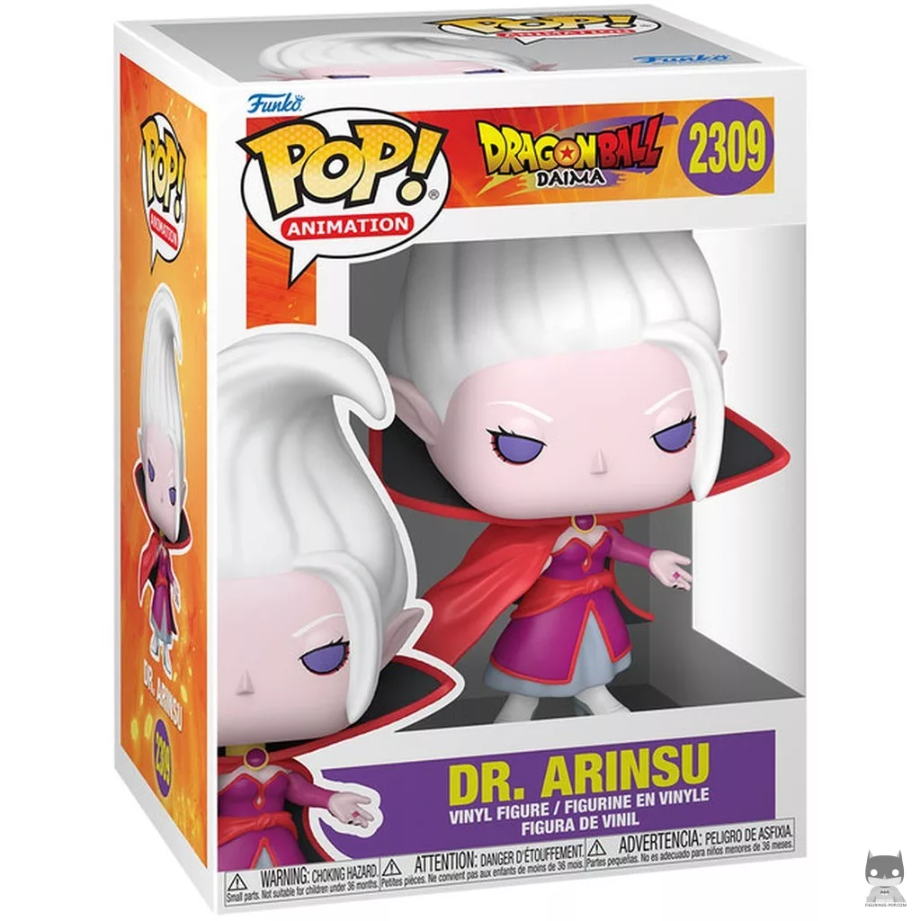 Dr. Arinsu Funko Pop! figure in its box