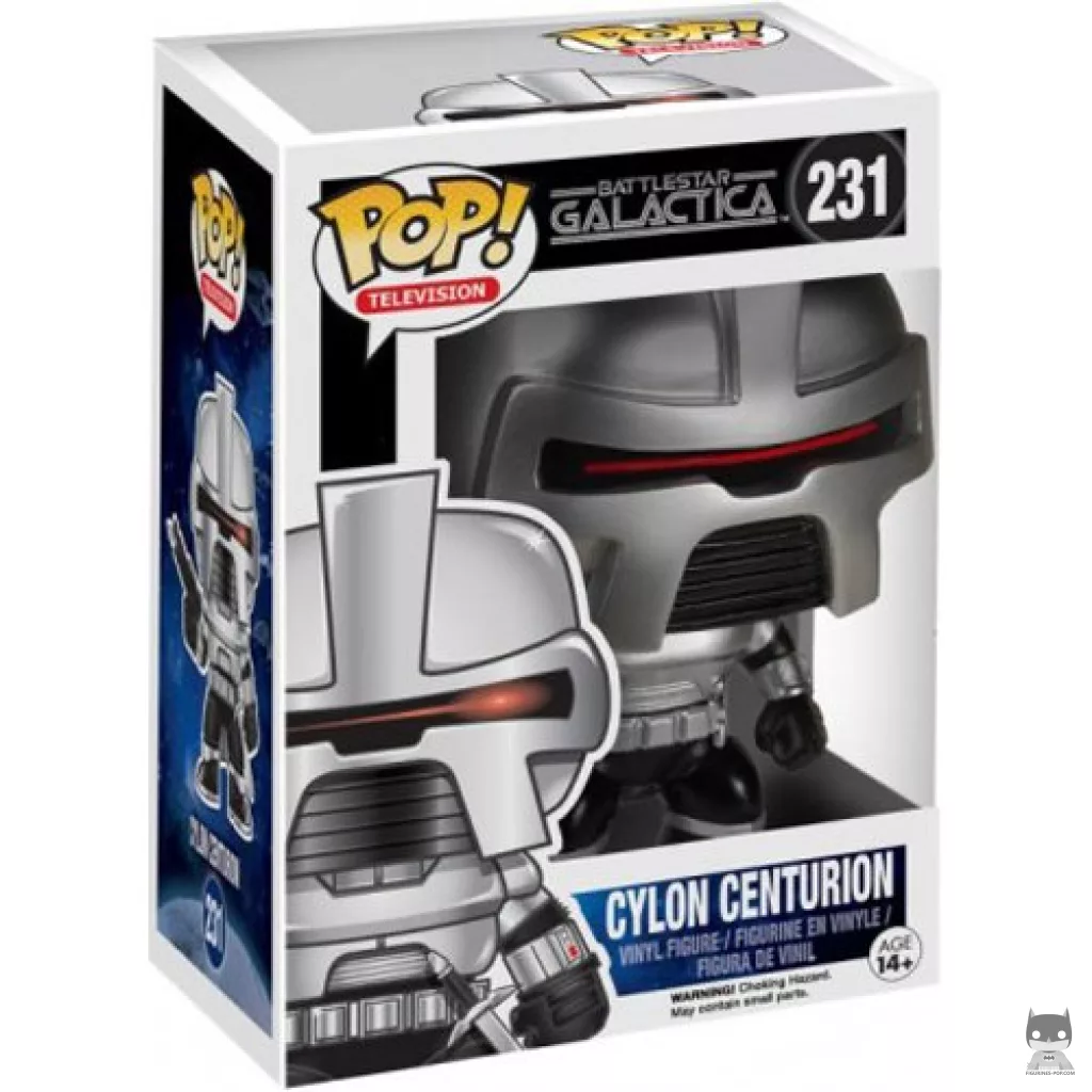 Cylon Funko Pop! figure in its box