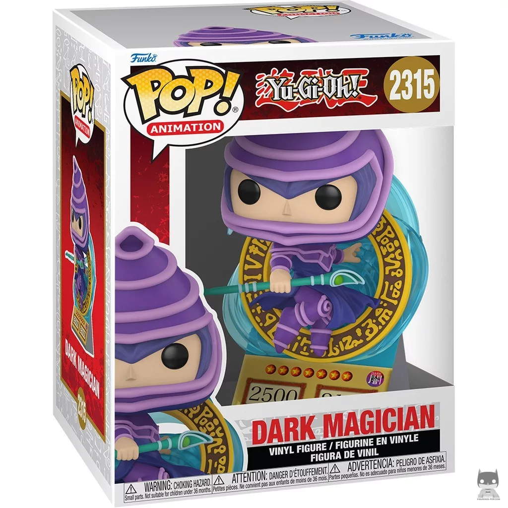 Dark Magician Funko Pop! figure in its box
