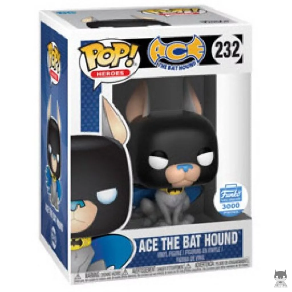 Ace the Bat Hound Funko Pop! figure in its box