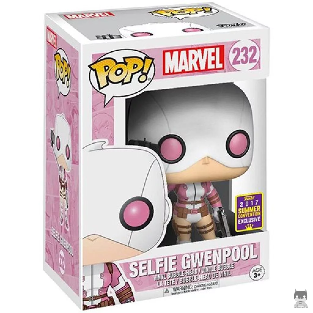 Gwenpool Funko Pop! figure in its box
