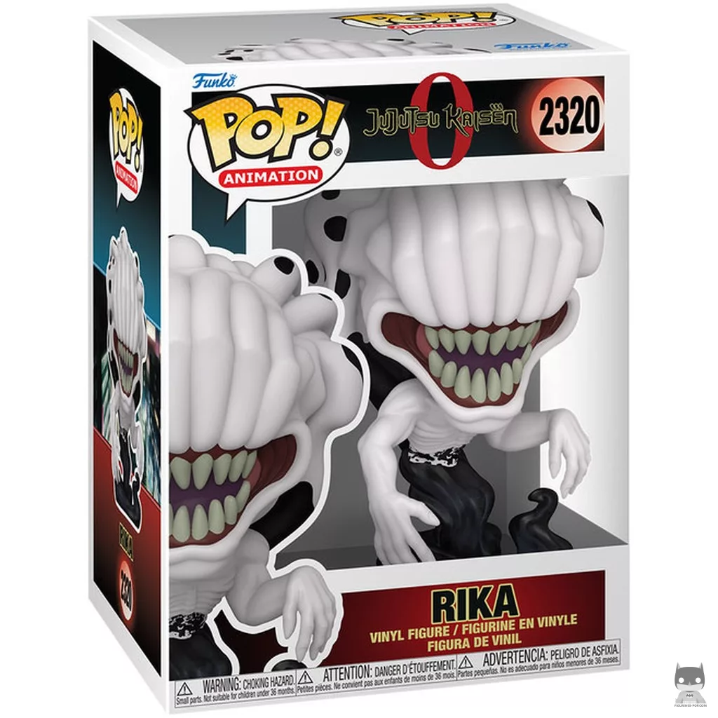 Rika Funko Pop! figure in its box