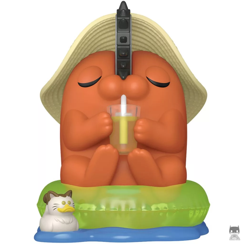 Pochita with Sunhat Funko Pop! figure (Chainsaw Man)
