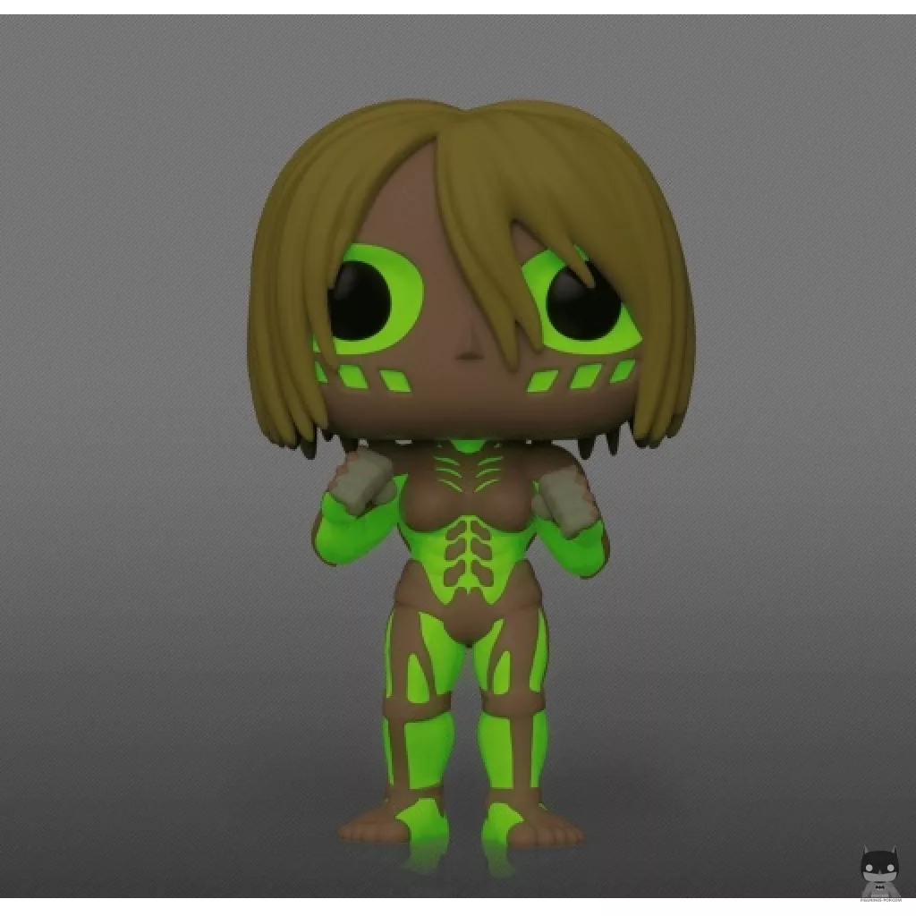 Female Titan (Glow in the Dark) Funko Pop! figure (Attack on Titan (SNK))