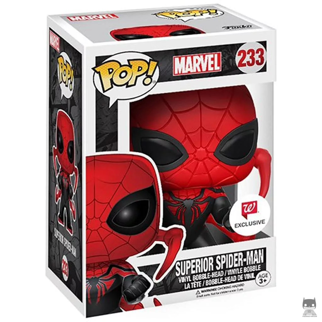 Spider-Man (Superior) Funko Pop! figure in its box