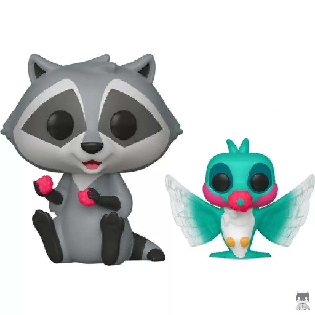 Meeko with Flit Funko Pop! figure (Pocahontas)