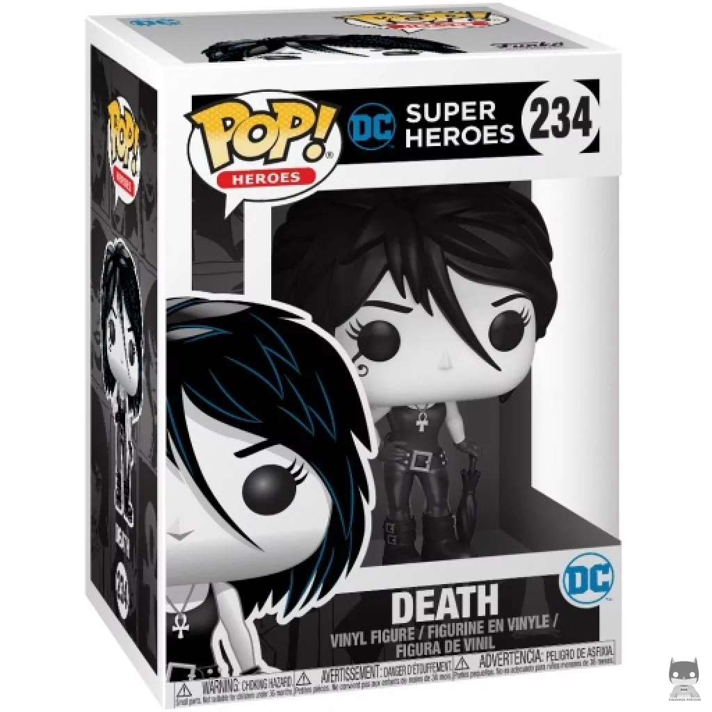 Death Funko Pop! figure in its box